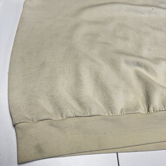 Vintage 90s Tenafly New Jersey Sweatshirt Adult XL White Crew Neck - Picture 13 of 16